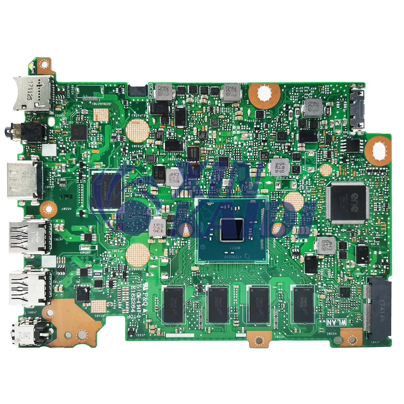 Placa base para portátil E406NA para ASUS E406 E406N E406NA, placa base para portátil con N3350 CPU 4G 8G-RAM 64G 128G-SSD - imagen 3