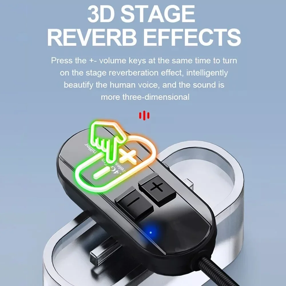 Transmisor de micrófono inalámbrico profesional, sistema de PA de voz, 2,4G, para enseñanza de guitarra, Fitness, juegos - imagen 5