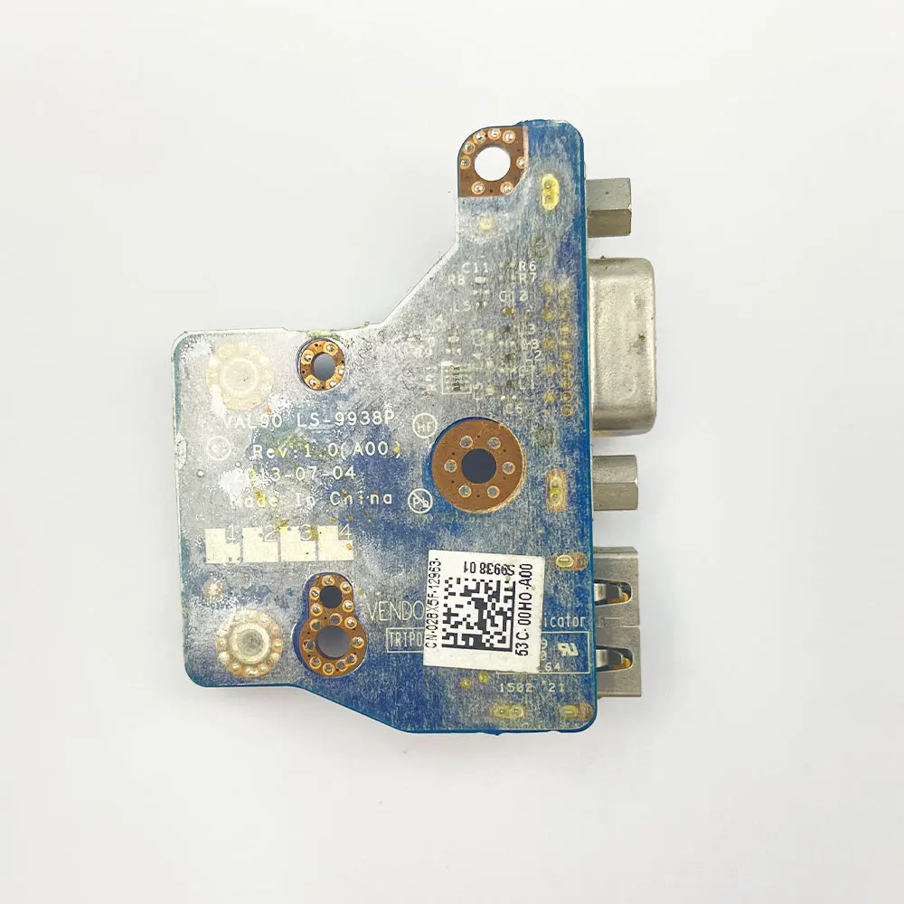 Dell Latitude E6440 Repuesto Placa de Carga USB Conector VGA - imagen 4