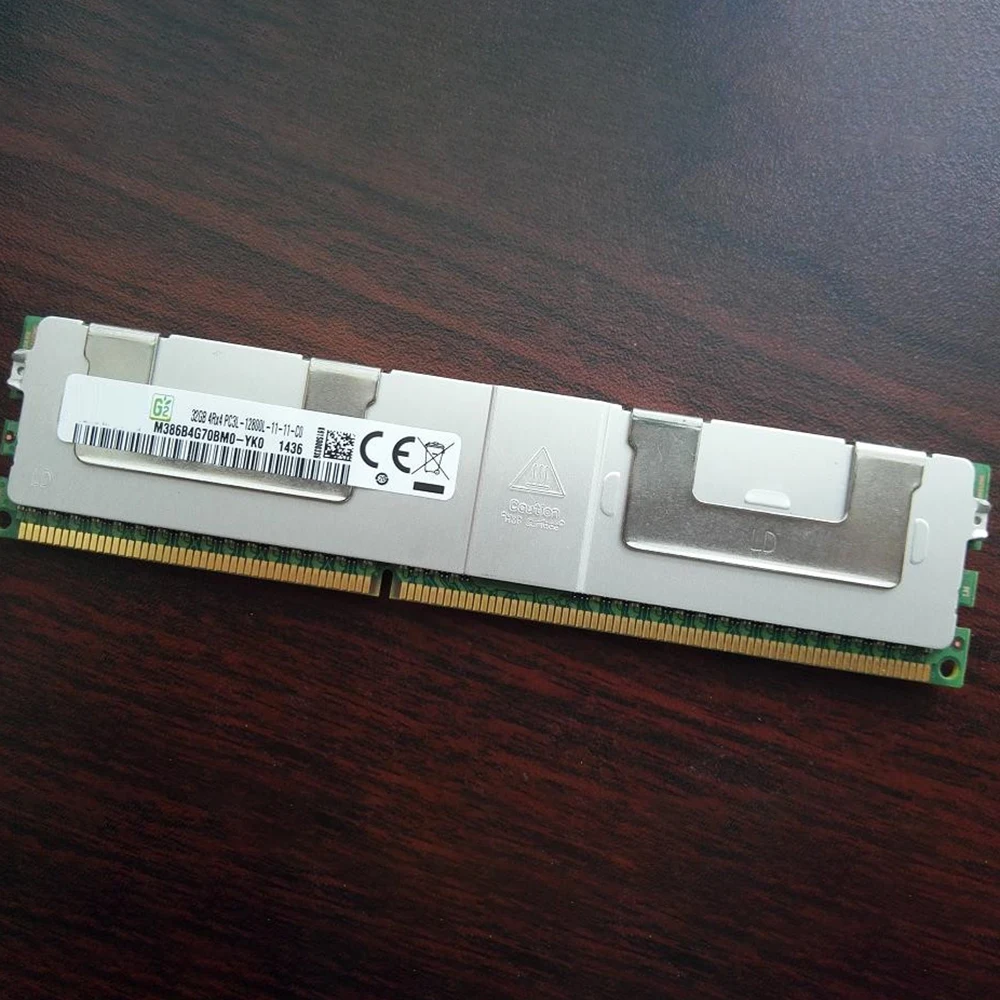 1 Uds NF5280 M2 NF5280 M3 NF8470M3 memoria de servidor 32GB 32G 4RX4 DDR3L DDR3 1600 ECC REG RAM - imagen 5