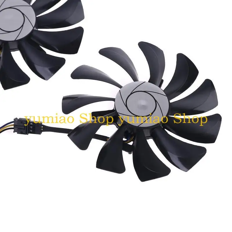 587b 1 par 85 mm ha9010h12f-z 4pin reemplazo del ventilador refrigerador para MSI 1060 OC 6G 960 P106-100 P106 GTX960 - imagen 5