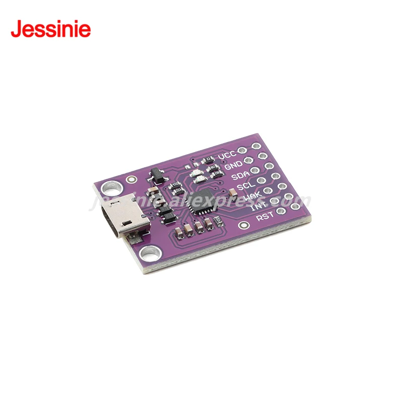 2 uds/1 unidad CP2112 Micro tipo C USB a módulo SMBus/I2C comunicación USB a I2C CCS811 Placa de Control de placa de depuración - imagen 3