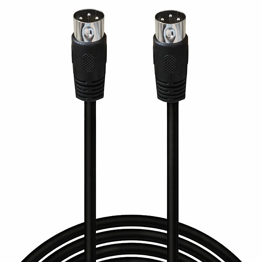 5m 3m 1,5 m DIN 3 pines macho a macho transmisión de señal de 3 pines Cable de alimentación de Audio para TV reproductor de DVD adaptador DC AC Cable - imagen 4