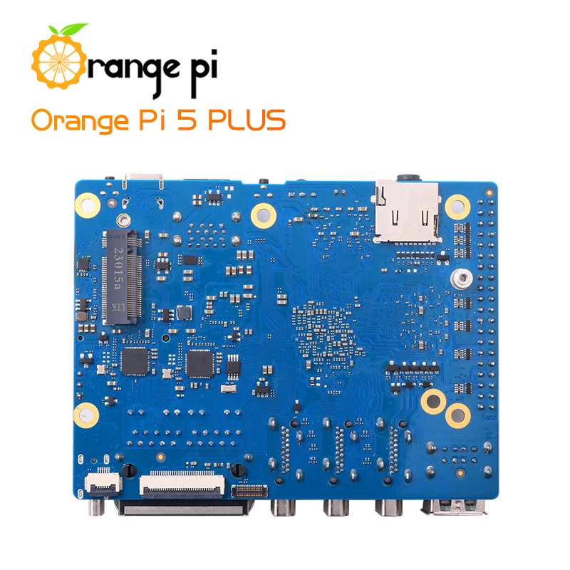 Orange Pi 5 Plus 8GB RAM RK3588 8 núcleos 64 bits 2,5G Dual Ethernet caja acrílica opcional disipadores de calor de cobre para Orange Pi 5 Plus - imagen 2