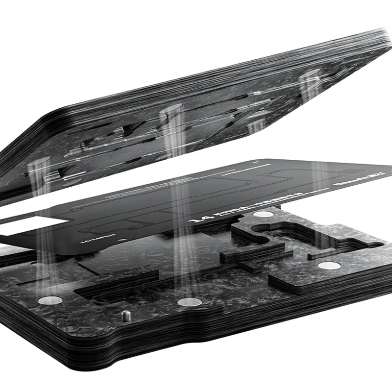 QIANLI-Plataforma de Reballing de Marco medio, Estación de Reparación de plantación de estaño para 14, 14Plus, 14Pro, 14pro Max, 15, 15Plus, 15Pro, 15pro Max, nueva - imagen 5