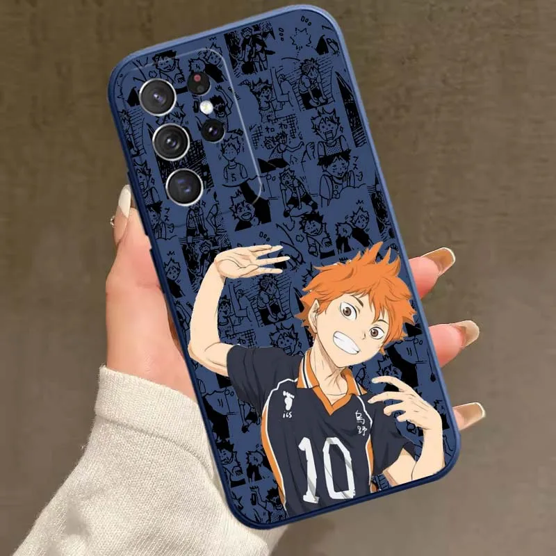 Funda de Anime Hinata Shoyo para Samsung Galaxy Note 20 10 M32 M17 M13 M12 F05 M07 M05 M02 F17 Plus Ultra funda de teléfono - imagen 5