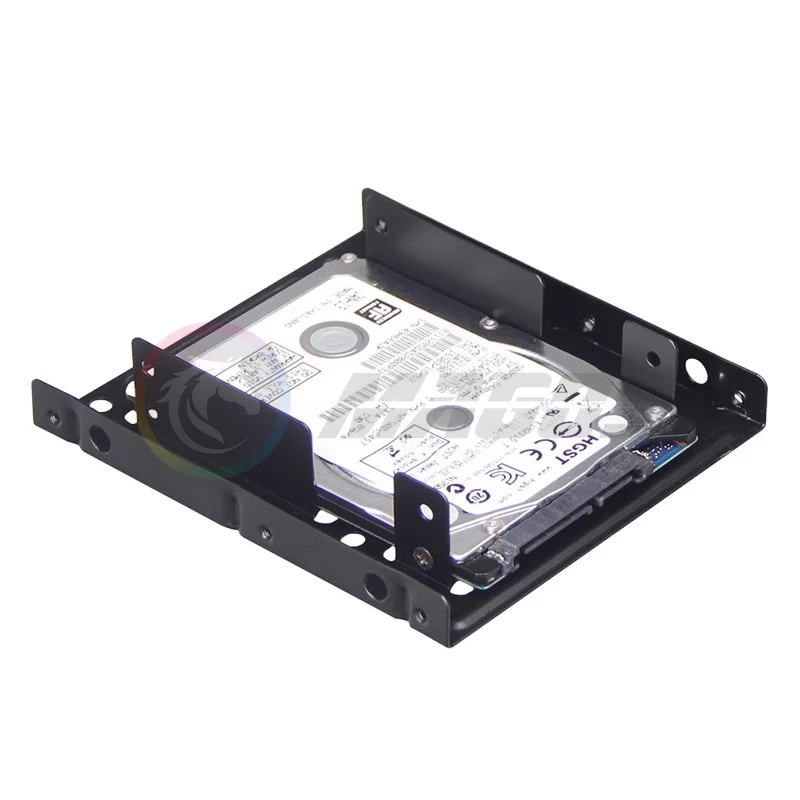 Soporte de transferencia SSD para computadora, 2 capas para 2 soportes convertidores de unidad de estado sólido de 2,5 pulgadas y 3,5 pulgadas, tipo engrosamiento - imagen 4
