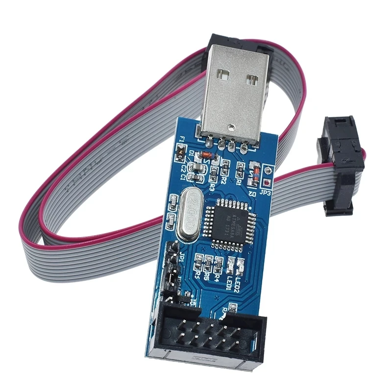 Programador oficial USBASP USBISP AVR USB ISP USB ASP ATMEGA8 ATMEGA128 compatible con Win7 64 - imagen 5