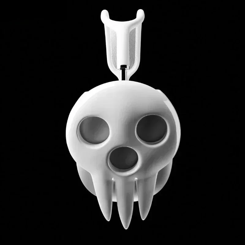 Funda Airpods Max personalizada Soul Eater Death Skull diseño auriculares decoración adecuada para Airpods Max auriculares personalizados - imagen 5