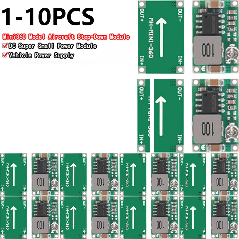 Mini360 RC Airplane Module Mini 360 DC Buck Converter Step Down Module 4,75 V-23V a 1V-17V LM2596 2A Step-Down Board