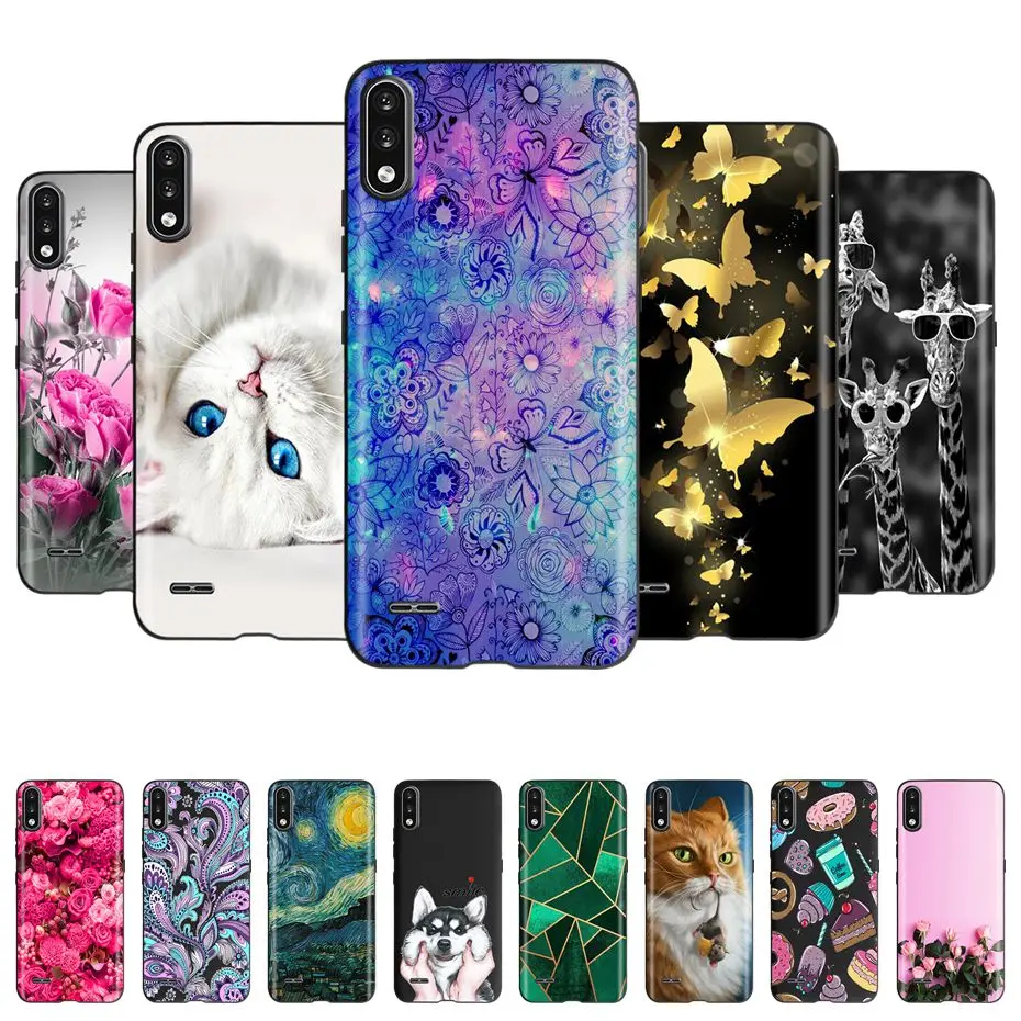 Para LG K22 LM-K200 K200E K200B funda de teléfono con patrón de moda funda trasera de silicona suave TPU para LG K22 K 22 2020 Fundas