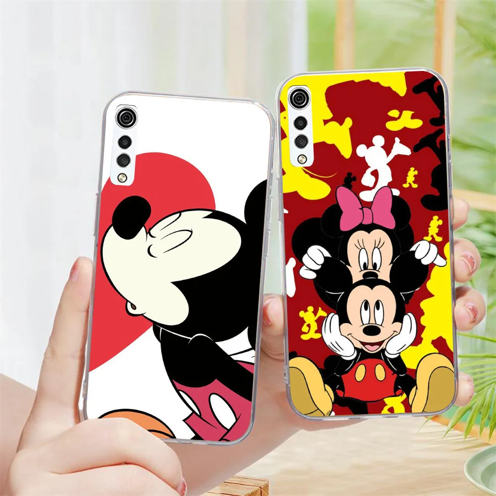 BD-44 Mickey Minnie funda transparente para LG K12 K22 K40 K52 K42 K92 K11 VELVET K62 Q52 K10 Plus Max Prime - imagen 4