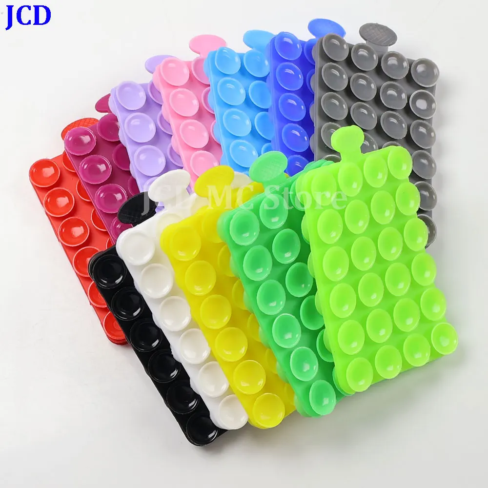 Ventosa de silicona multifuncional súper fuerte de doble cara para pared, antideslizante, firme, para teléfono móvil, 3 uds. - imagen 5