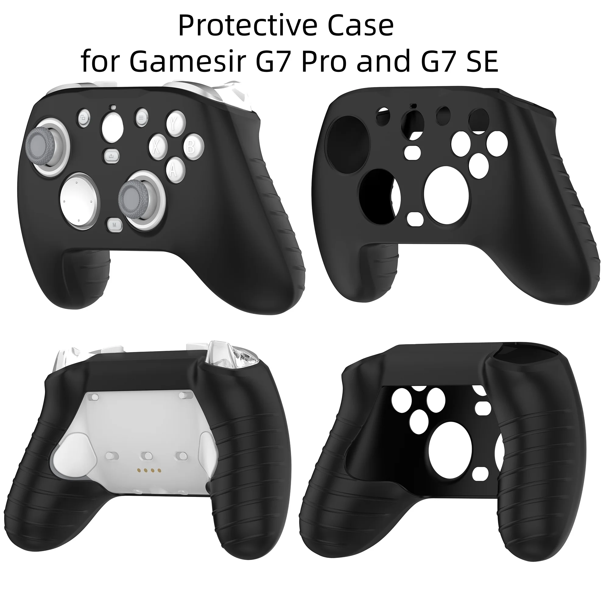 Para GameSir G7 Pro/G7 SE funda protectora de silicona anticaída a prueba de polvo funda de piel suave accesorios de controlador de juego - imagen 2