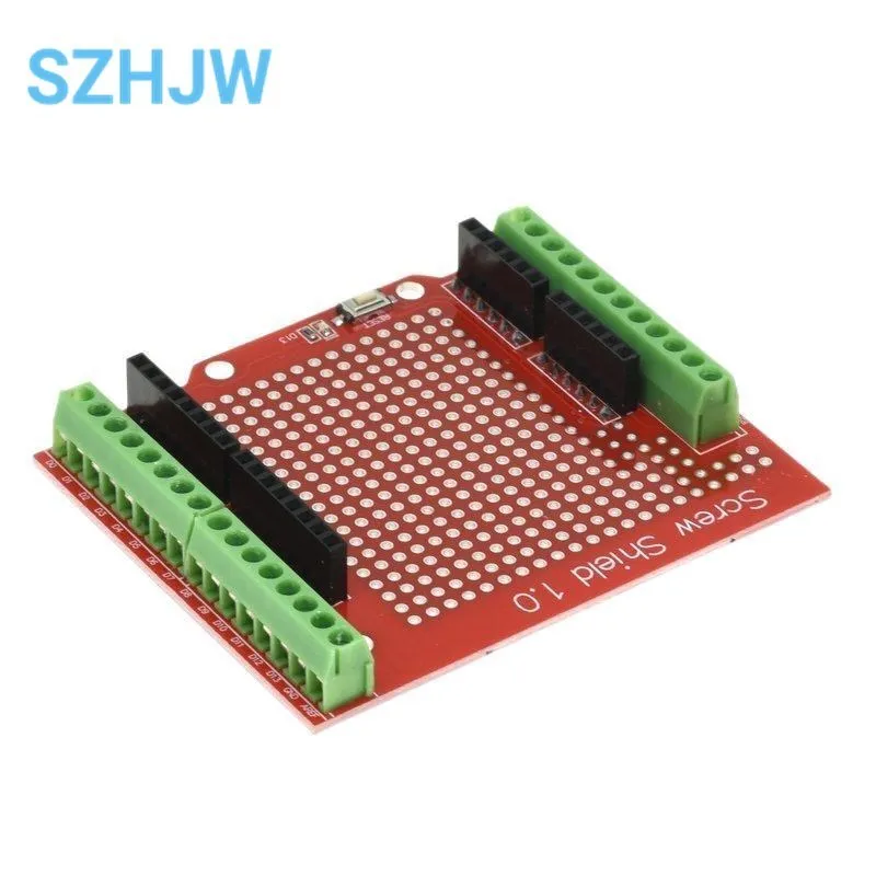 Proto Escudo de tornillo V1.0, placa de expansión de prototipo de conector ensamblado para UNO R3 - imagen 2