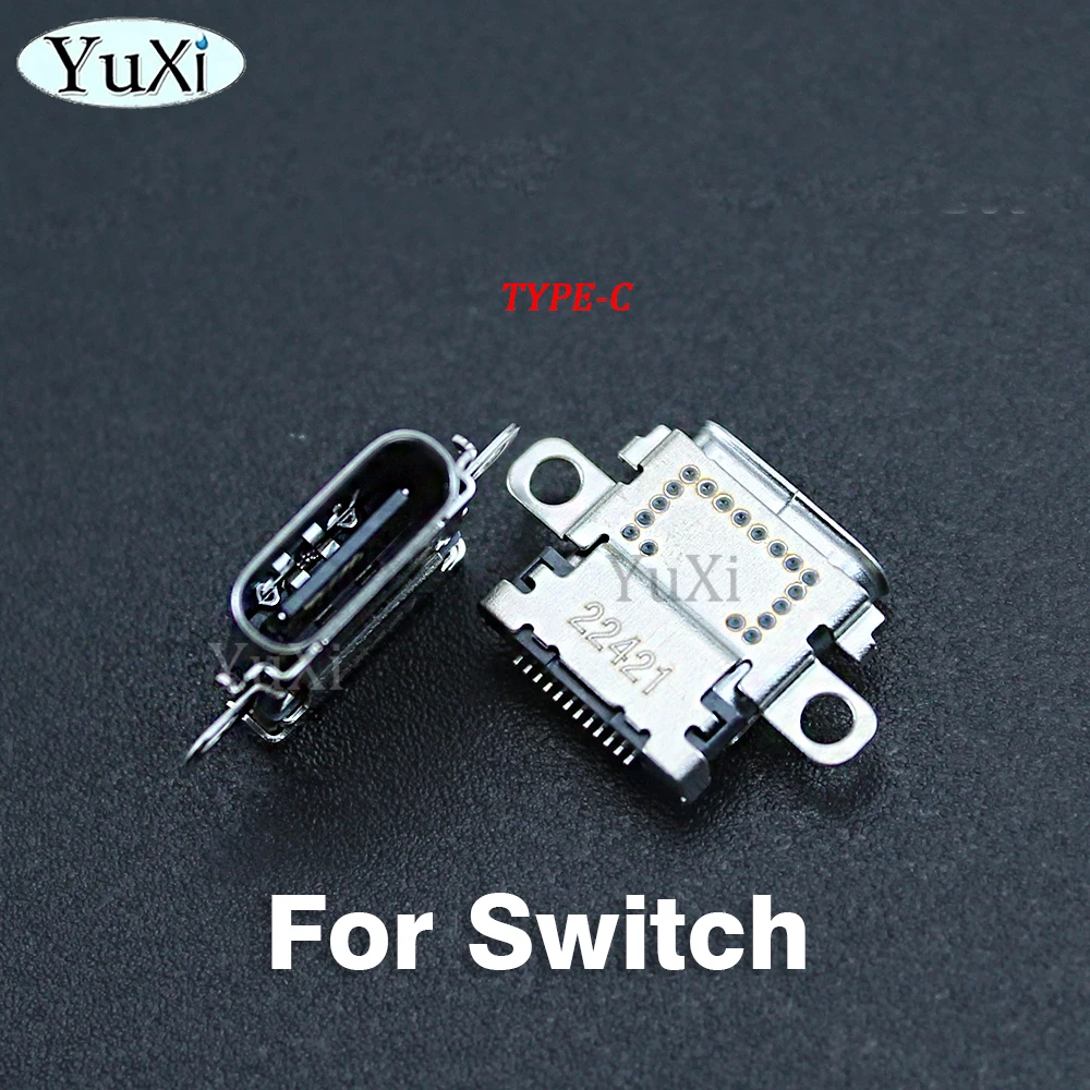 Enchufe de puerto de carga para Nintendo Switch, conector USB tipo C para consola Switch Lite/Oled/Pro NS, pieza de reparación de repuesto, 1 unidad - imagen 2