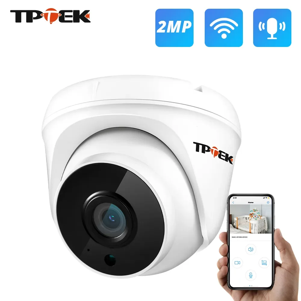 Cámara IP Wifi 2,8mm videovigilancia interior hogar CCTV Video Camara Audio bidireccional protección de seguridad CamHi CamHipro Wi-Fi Cam - imagen 2