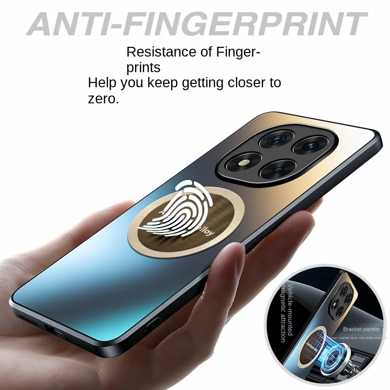 Funda dura para Xiaomi Redmi Note 14 13 Pro Plus, carcasa trasera protectora magnética mate para Redmi Note 14 14pro - imagen 4