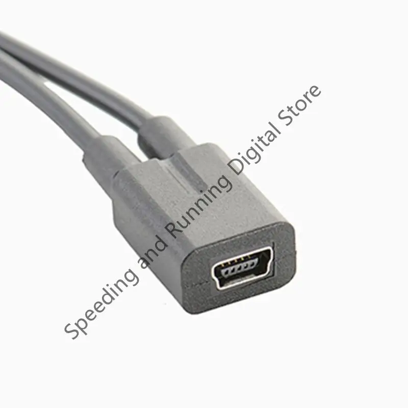 Mini Cable USB 2 en 1, cargador de teléfono móvil, Mini USB hembra a Mini USB Micro USB macho, Cable divisor para reproductor MP3 MP4 - imagen 4