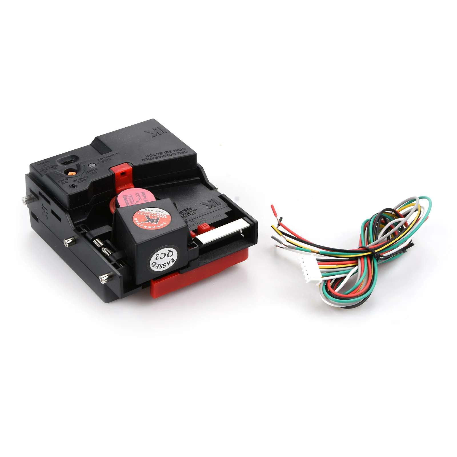 LK-800A + Operador de monedas, Selector de monedas Comparable con CPU, aceptador de Token Arcade para mecanismo, accesorios para máquinas expendedoras - imagen 4