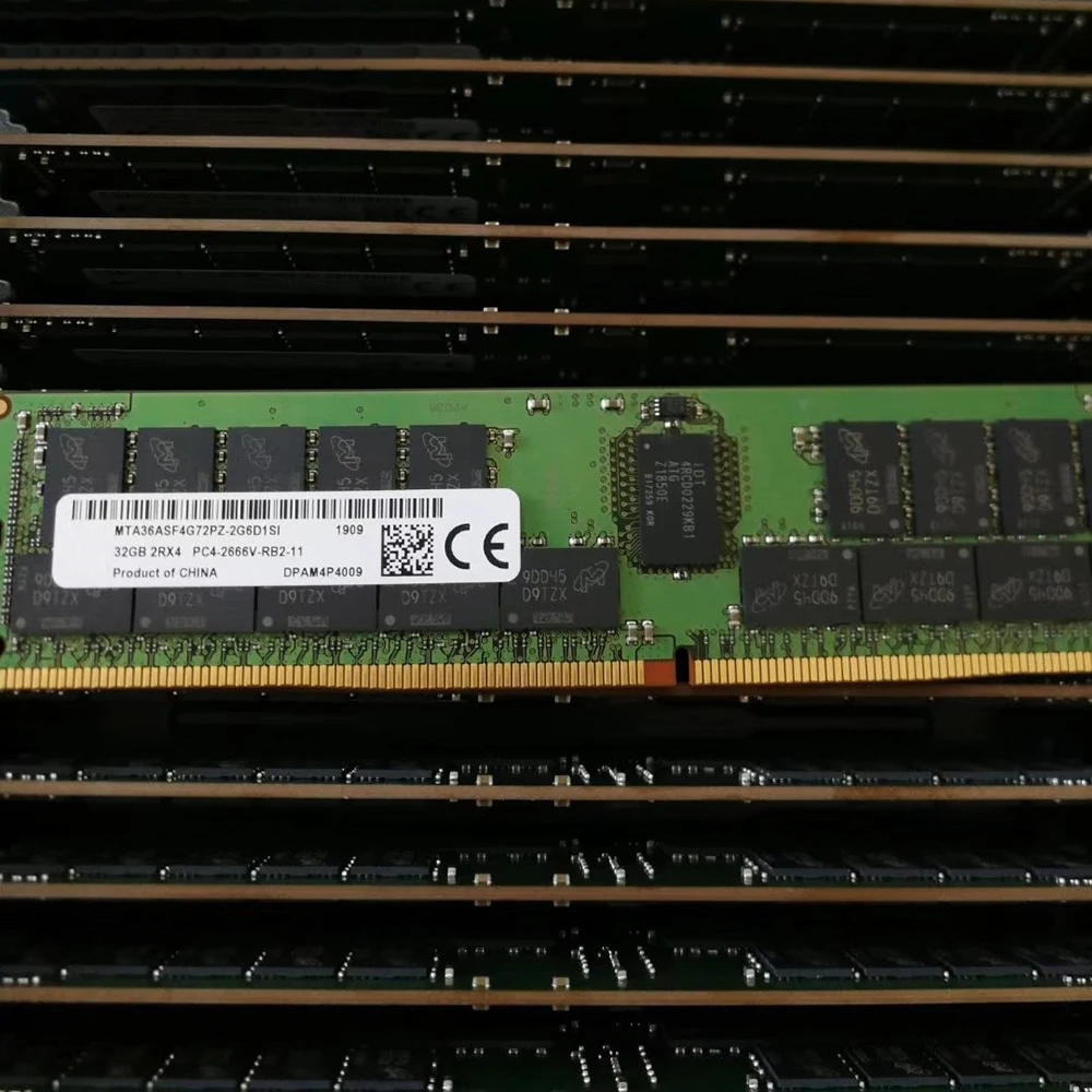 1 Uds RAM 32GB PC4-2666V memoria MTA36ASF4G72PZ-2G6D1SI 32G 2RX4 DDR4 2666 - imagen 5