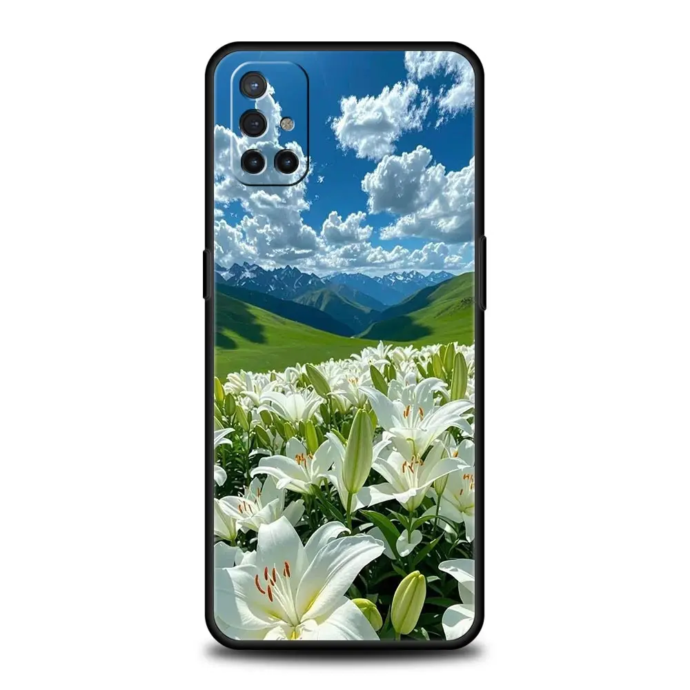 Funda con estampado de flor de lirio realista para OnePlus 15 13 12 11 10 9 8 13T 10T 7T Pro 13R 12R 9RT 8T Nord 4 2T CE 2 3 5G Lite - imagen 5