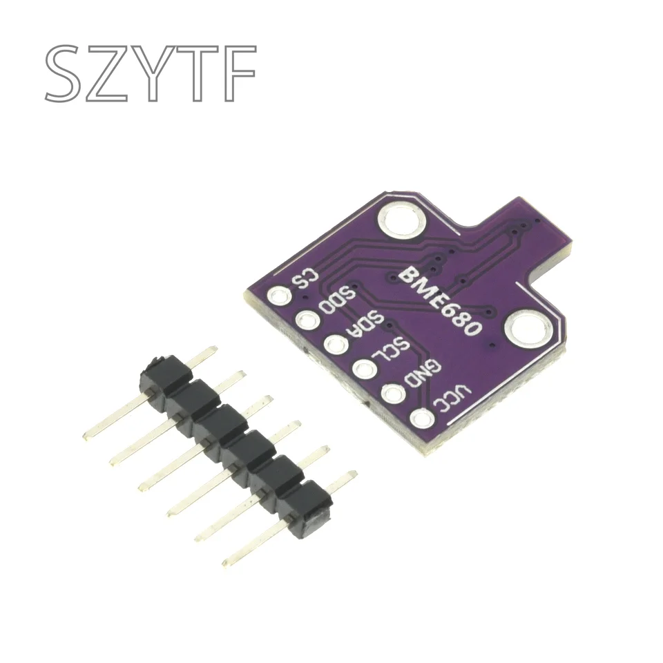 1 unidad BME680 Sensor Digital de temperatura humedad Sensor de presión CJMCU-680 alta altitud módulo Placa de desarrollo - imagen 3