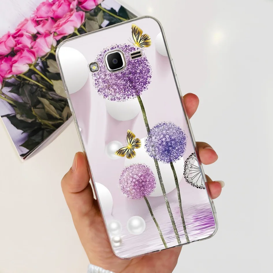 Funda de silicona transparente para Samsung Galaxy Grand Prime Plus, cubierta suave de espacio de moda para Samsung J2 Prime J5 Prime J7 Prime 2, parachoques - imagen 3