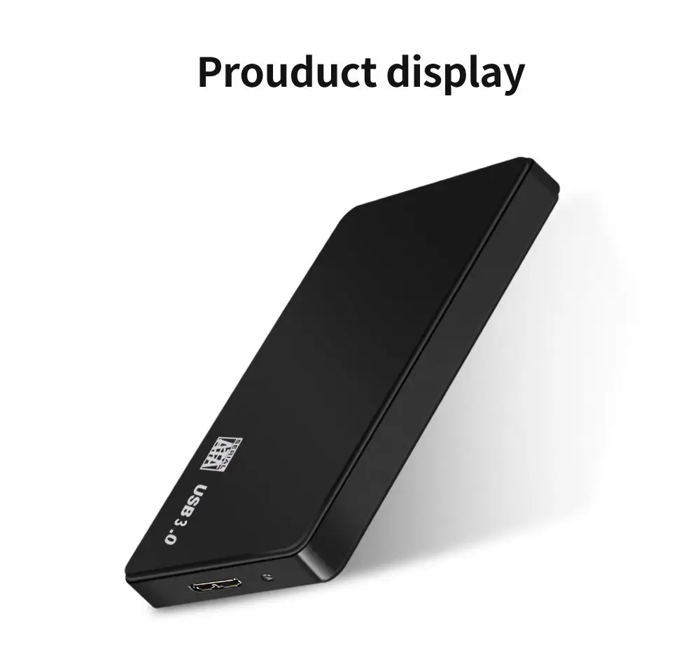 Funda HD Externo USB 3,0 a 2,5 pulgadas SATA HDD SSD caja de disco duro externo para PC portátil Smartphone PS5 - imagen 4