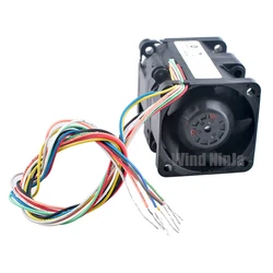 Ventilador axial de bajo perfil para refrigeración de fuentes de alimentación