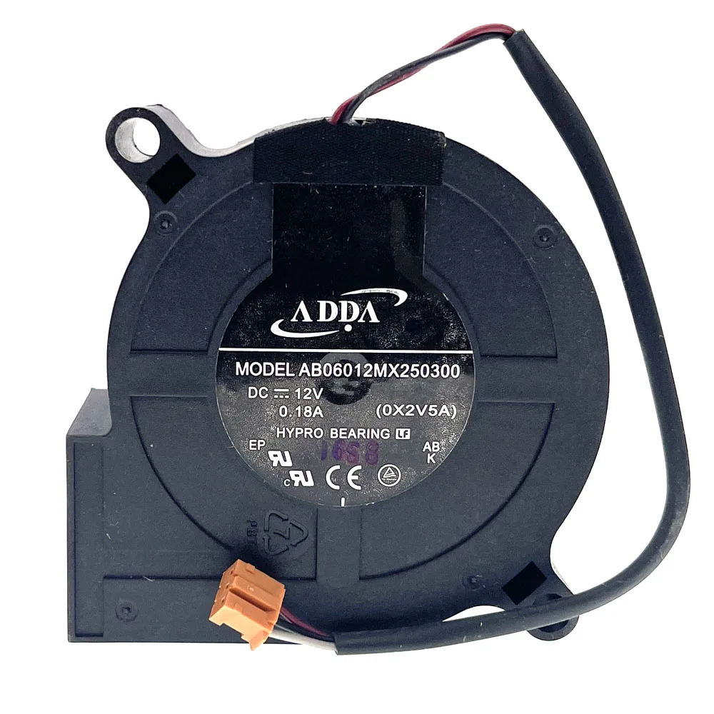 Nuevo ventilador de proyector para Benq MX703, ADDA Original AB06012MX250300, cc 12V, 0.18A, 6cm, 60mm, 0.18A, 3 cables, 60x60x25mm - imagen 3