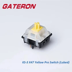 Gateron Milky Top Linear RGB - Switch Mecánico para Teclado