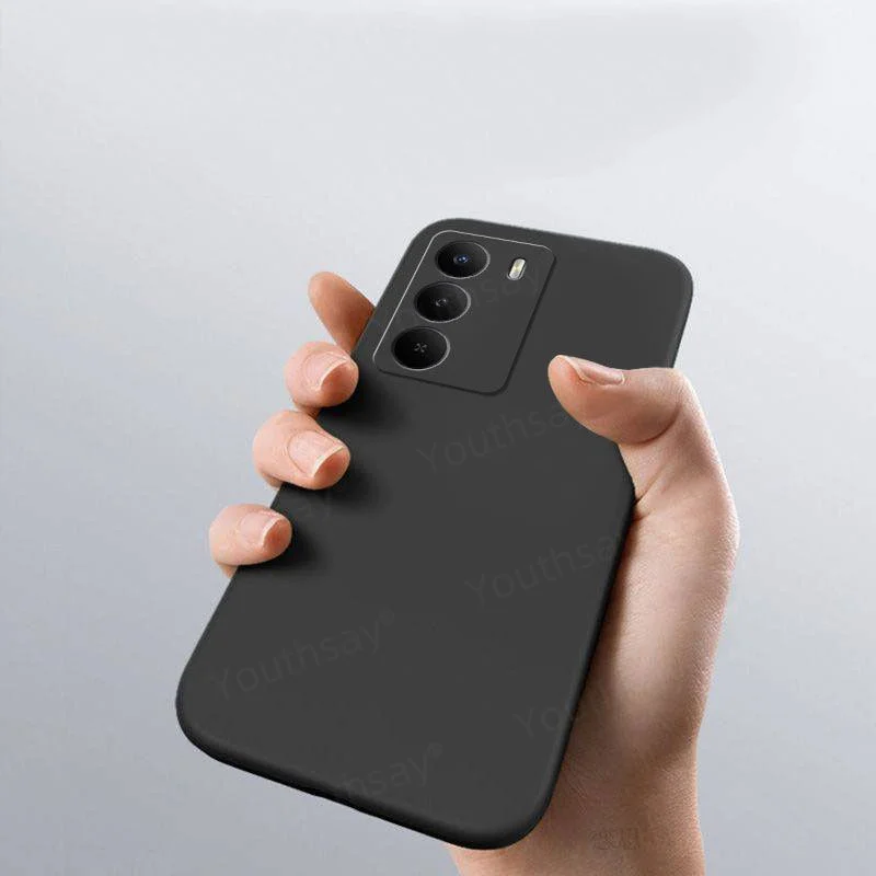 Para Realme C71 funda Realme C71 Fundas Coque Original silicona líquida suave TPU parachoques de teléfono para Realme C71 - imagen 5