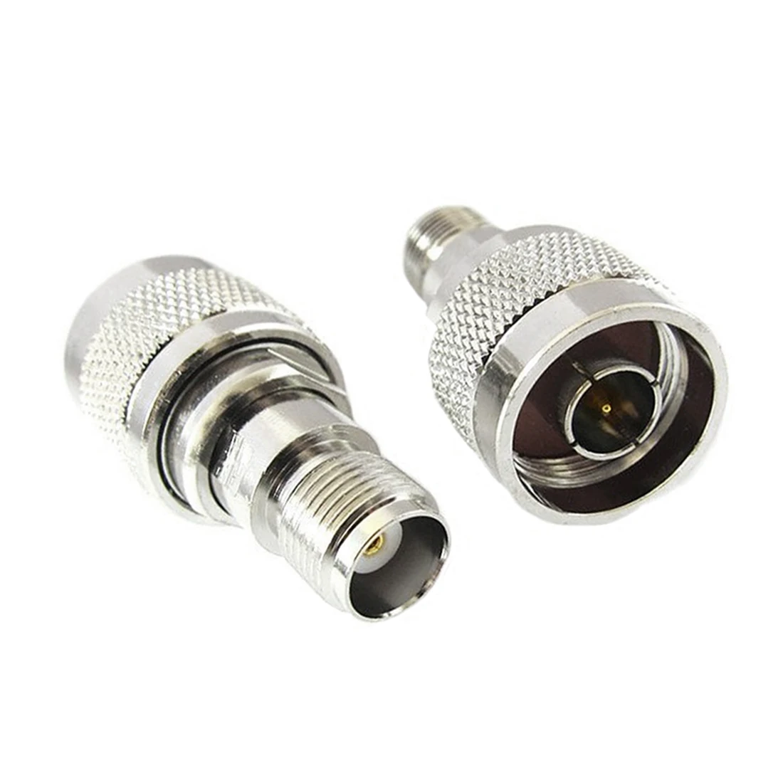 1 unidad N hembra macho interruptor TNC Jack enchufe RP RF adaptador coaxial convertidor recto niquelado venta al por mayor nuevo - imagen 5