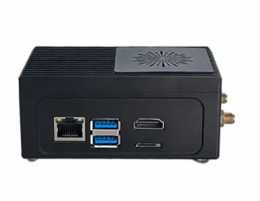 Mini PC A203 con módulo Jetson Xavier NX de 8 GB, SSD de 128 GB, 2xUSB 3, RS232, WiFi/BLE, carcasa de aluminio, JetPack preinstalado 5,02 - imagen 2