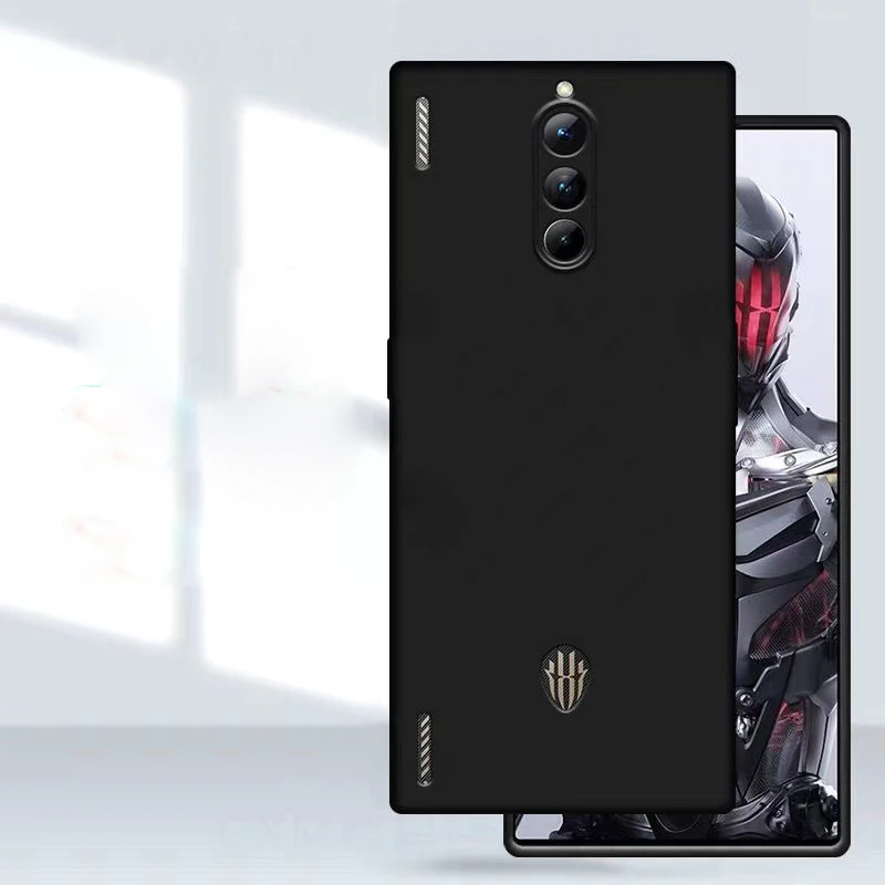Funda para Nubia Red Magic 8S 8 Pro, carcasa de TPU suave a prueba de golpes, color negro mate, para ZTE Redmagic8 Pro Plus 7 7S - imagen 2