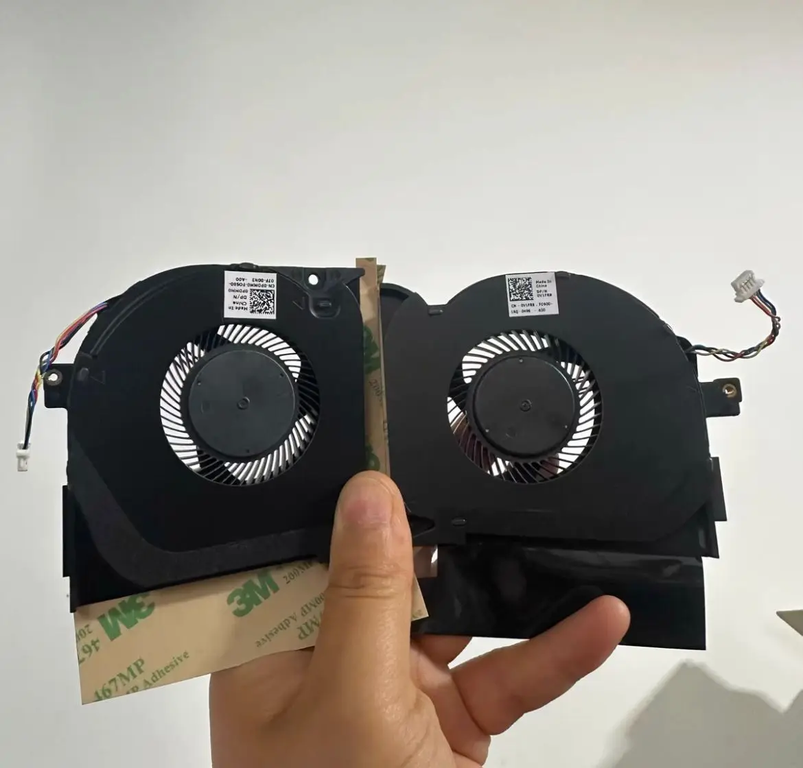 Ventilador de CPU y ventilador GPU para Dell Alienware M15 R1 2019 0PDMM0 PDMM0 0V1FR8 V1FR8 ventilador de refrigeración