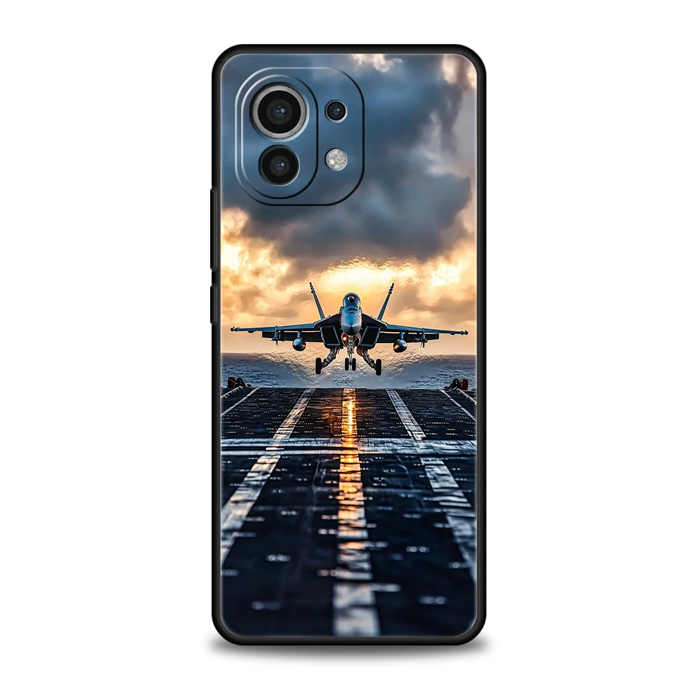 Funda para Xiaomi 15 14 13 12 Lite 14T 13T 12T Pro Poco X7 X6 X5 X4 X3 NFC F7 Ultra F6 Pro cubierta avión helicóptero avión - imagen 3
