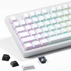 Teclas XVX Cherry White – Doble Disparo con Leyendas Laterales
