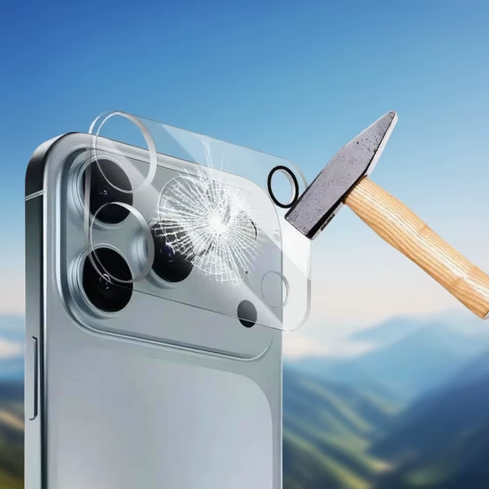 3 uds HD cristal de lente de cámara transparente para iPhone 17 Pro max 17 Air 17Pro cubierta de lente trasera tapa protectora de vidrio - imagen 2