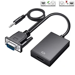 Conversor VGA a HDMI 1080P – Full HD