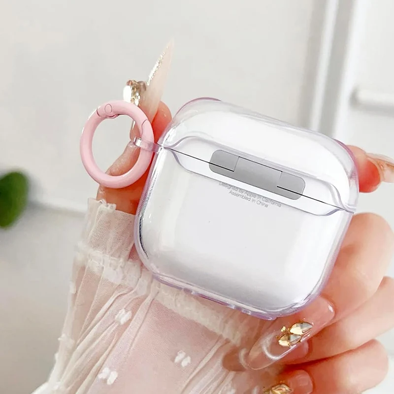 Bonita funda rosa con pajarita para Airpods1, funda protectora para Airpods Pro2, funda para auriculares inalámbricos con Bluetooth de dibujos animados para Airpods 2 3 4 - imagen 5