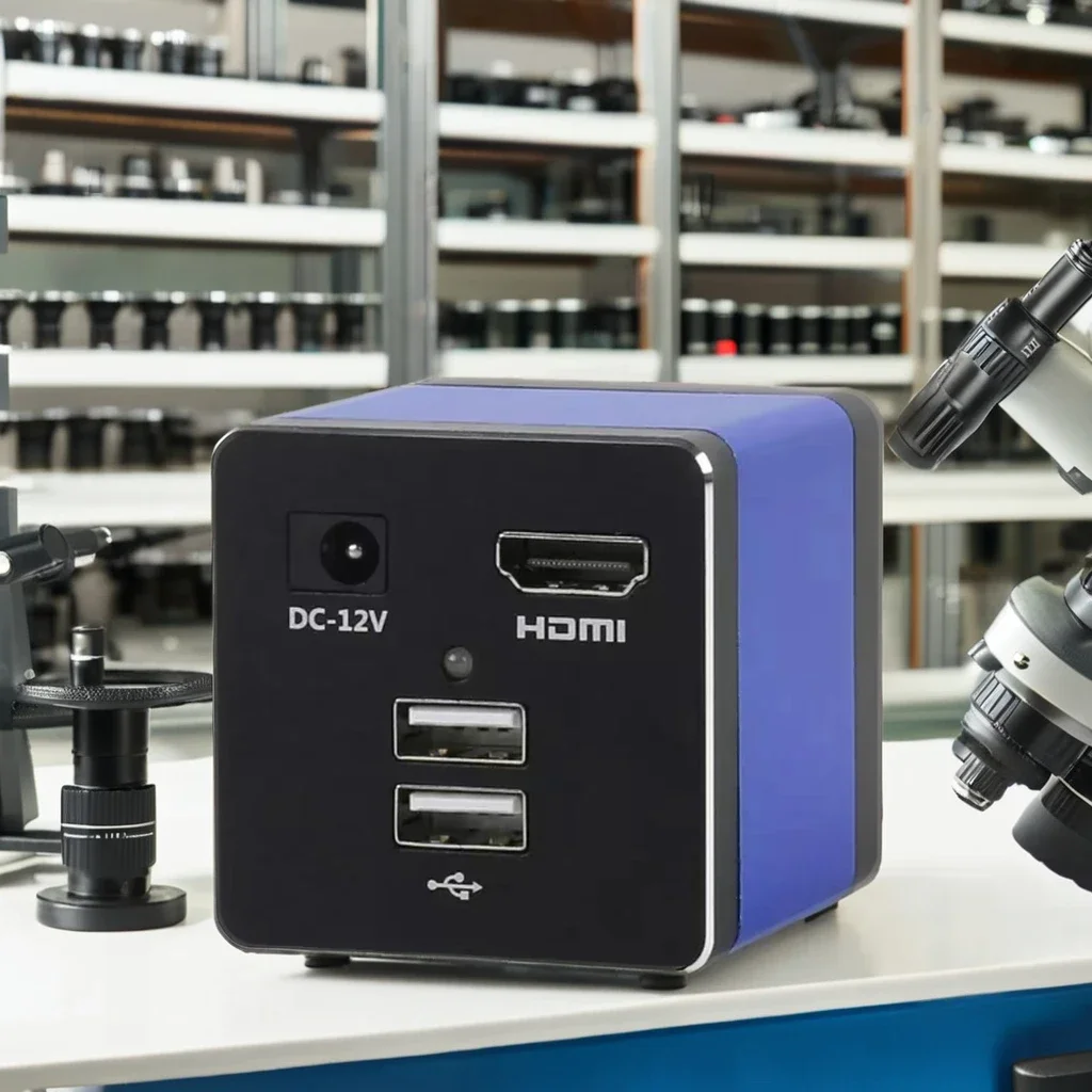 HD 2K 1080p 60fps SON IMX335 Sensor USB Flash almacenamiento cámara de microscopio Digital con salida Compatible con HDMI - imagen 2