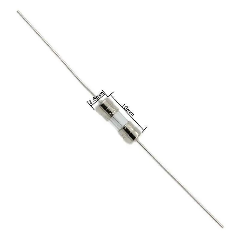 Fusible Vidrio 250V 3.6x10mm – Rápido 0.5A-10A - imagen 5