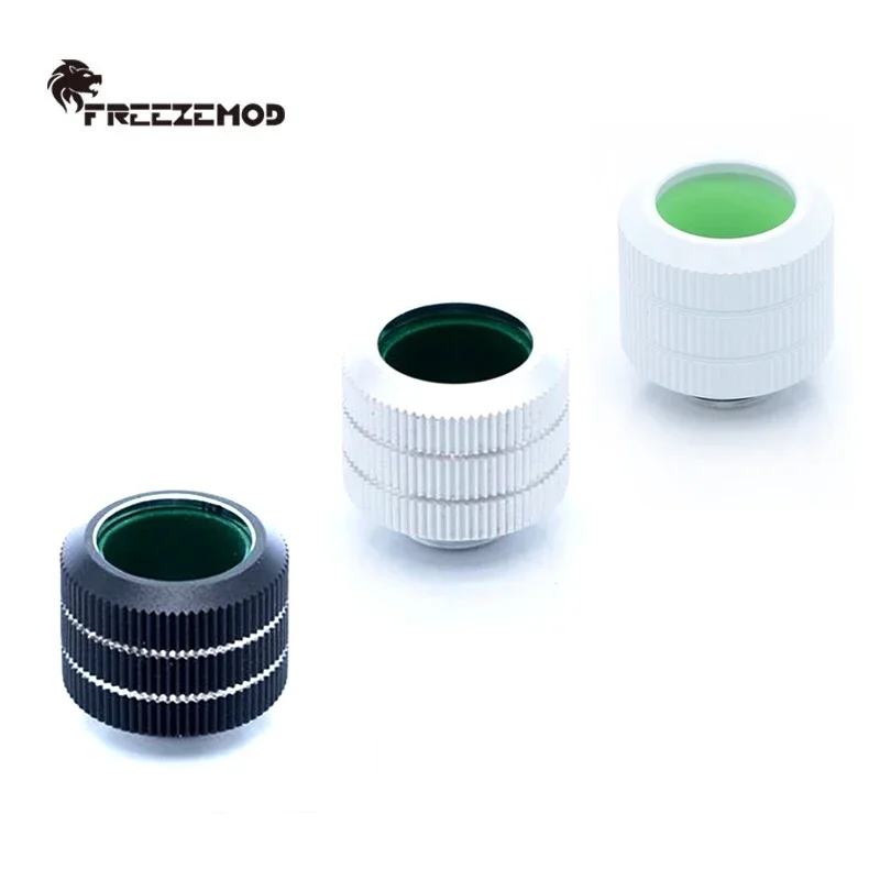 FREEZEMOD 20KG fuerza de tracción OD16MM accesorio de tubería dura para tubería de Metal PETG PMMA, ajuste manual anticaída, conector de refrigeración de PC - imagen 2