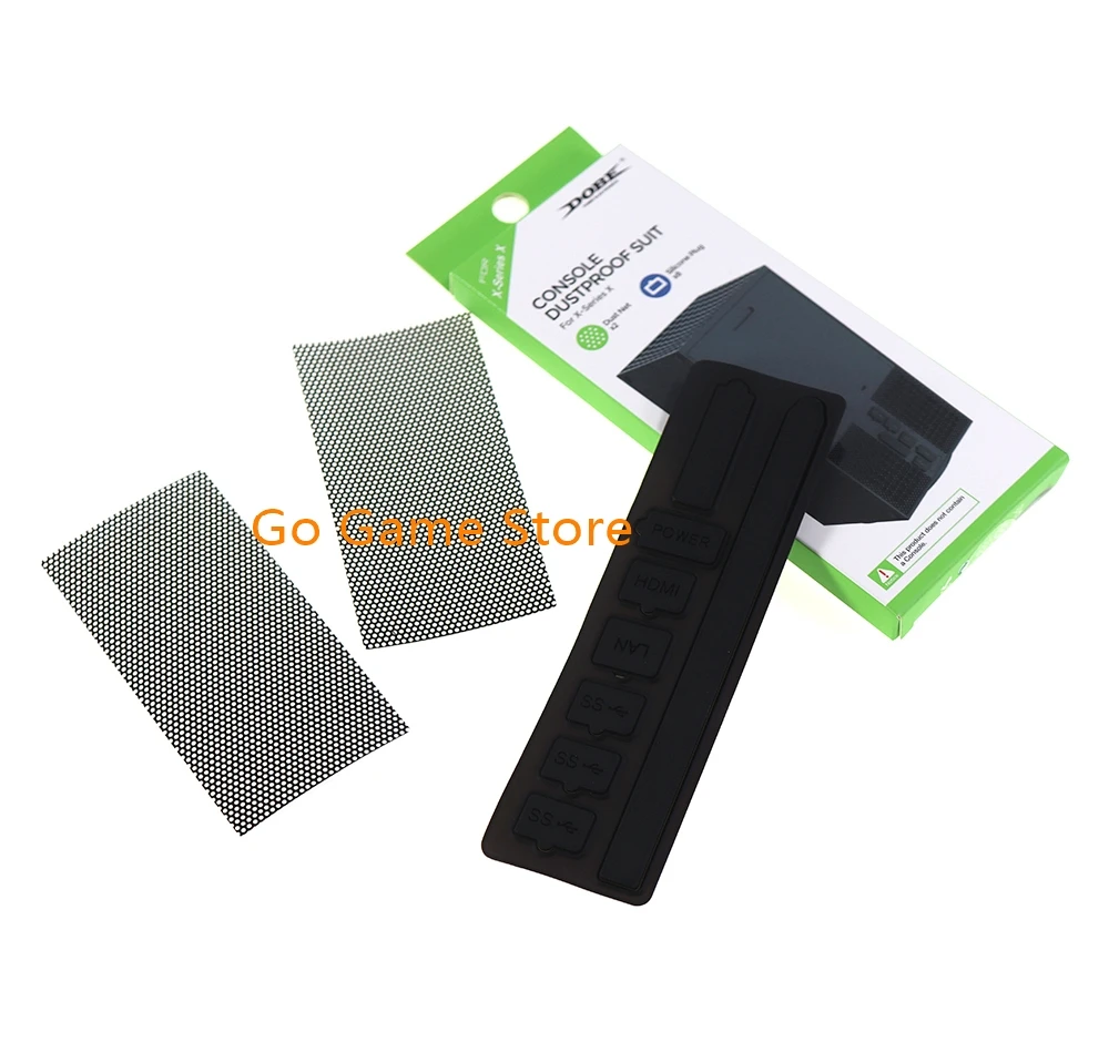 1 Juego de accesorios para consola x-box Series X, juego de tapones antipolvo de silicona para consolas de videojuegos, tapones antipolvo - imagen 2