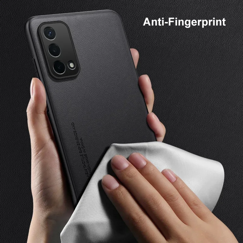 Funda de cuero PU de lujo para OPPO A74 4G A54 A94 5G, funda mate de silicona a prueba de golpes, funda protectora de teléfono para OPPO A93 A95 Coque - imagen 5