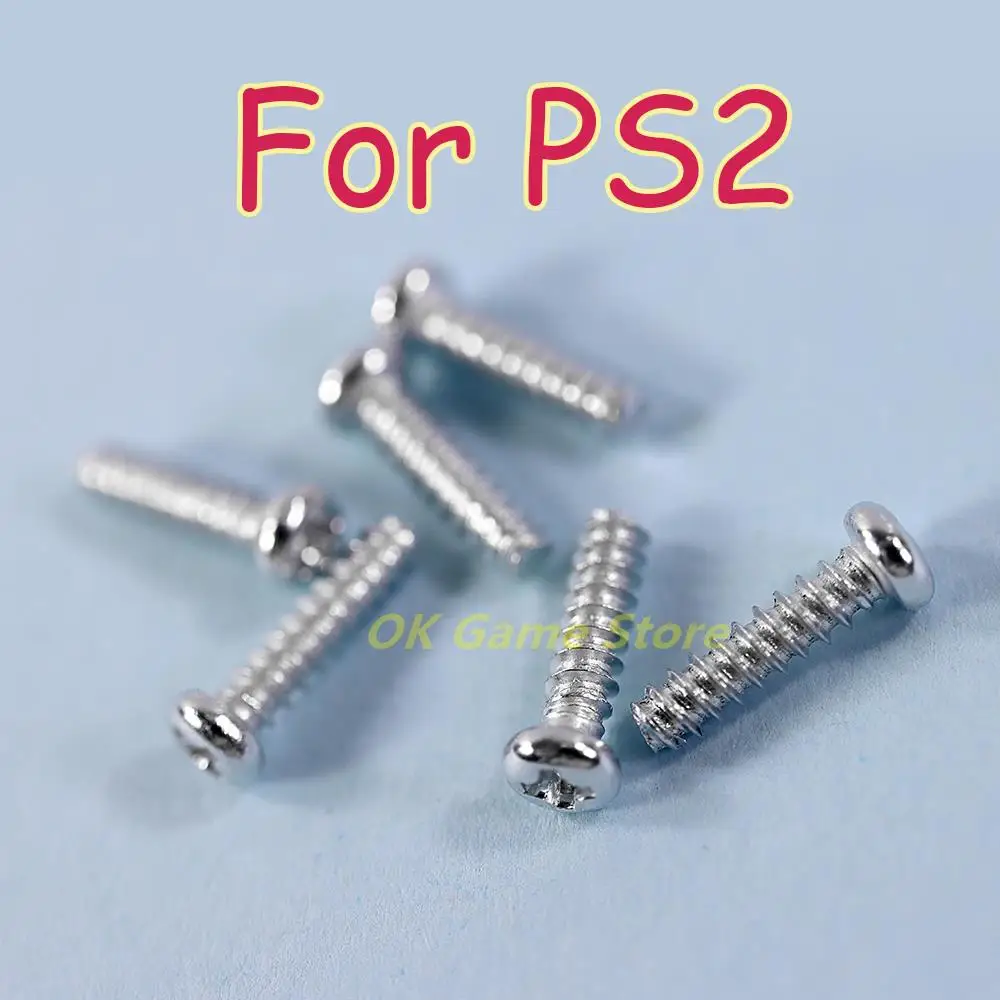 2 juegos = 12 Uds tornillos de repuesto para PS2 70000 90000 tornillo de caja de controlador para PS2 7W 9W tornillos de carcasa - imagen 2