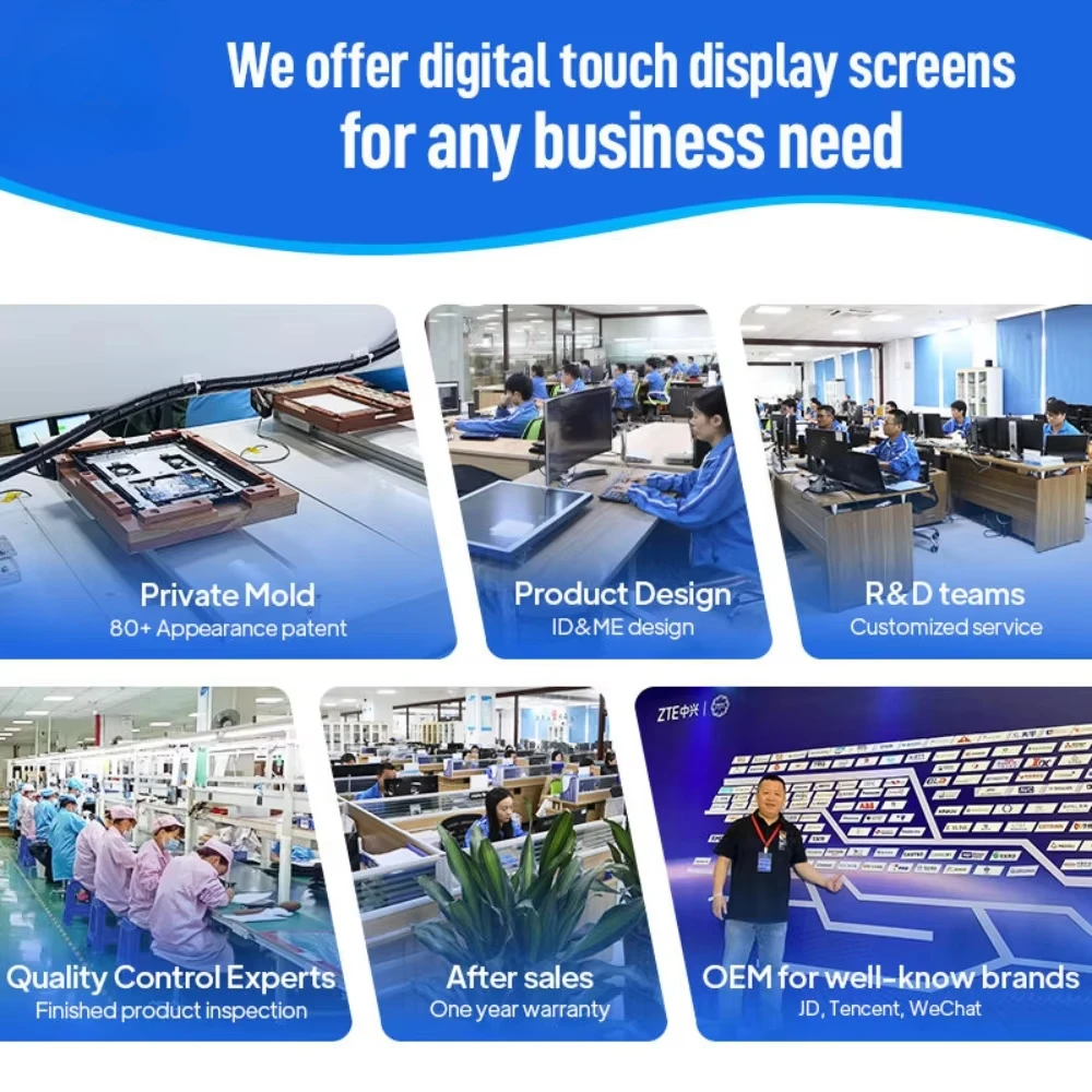 Tableta Android de escritorio con puerto POE RJ45 NFC, sistema de pedidos de comentarios para clientes con pantalla táctil de 8 pulgadas en forma de L - imagen 5