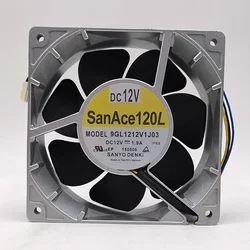 Ventilador 120mm 12V Aluminio para Motocicleta – Resistente al Agua